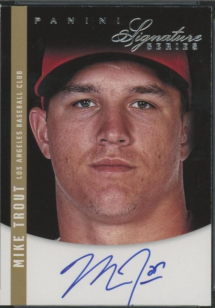 Panini Mike Trout Baseball Sports Trading Cards Panini Mike Trout Baseball Sports Trading Cards