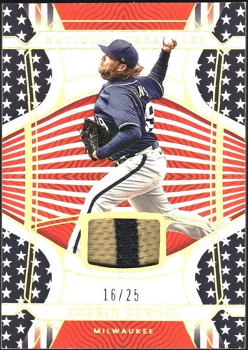 2022 Panini National Treasures - Corbin Burnes #RWB-15