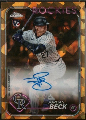 2024 Topps Chrome Update Series Sapphire Edition - Jordan Beck #USA-JB
