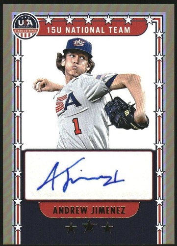 2024 Panini Stars and Stripes - Andrew Jimenez #NTS-15
