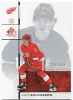 2023-24 Upper Deck SP Game Used - Simon Edvinsson #RC-11