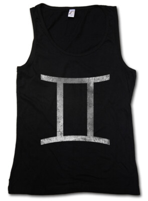 ZODIAC SIGN GEMINI DAMEN TANK TOP Star Sign Astrology Horoscope