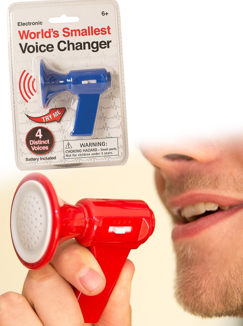 World smallest voice. World smallest voice