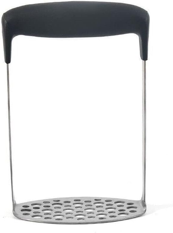 Stainless Steel Potato Masher Vegetable Tool with Ergonomic Handle Heat-Resistan