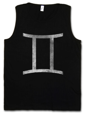 ZODIAC SIGN GEMINI TANK TOP Star Sign Astrology Horoscope