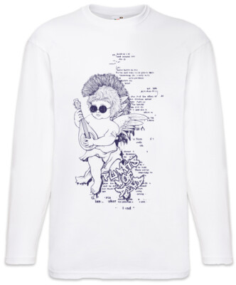 Punks Not Dead Angel Langarm T-Shirt Music DJ MC Punk Rock New Wave Musician