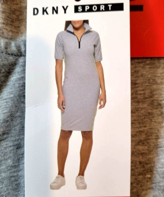 dkny grey dress