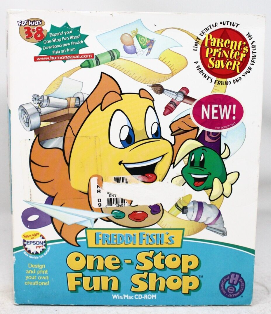 フレディフィッシュ Ｗパック Windows Mac PCゲーム CD-ROM Freddi Fish 2-Pack (Windows/Mac, 2009) for sale online | eBay
