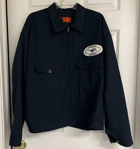 90s Garage　90s Ford USA製 スタジャン ヴィンテージ 古着 90s Canada製 Ford 自動車 企業 刺しゅう 本革 レザー