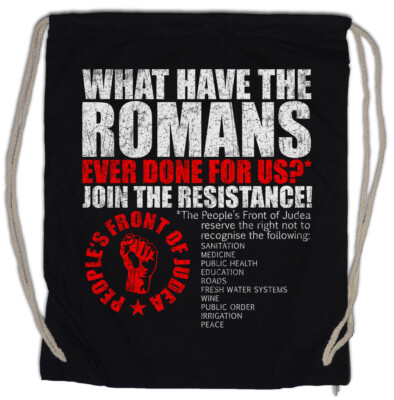 People's Front Of Judea Turnbeutel Life of Monty Symbol Brian Python Logo