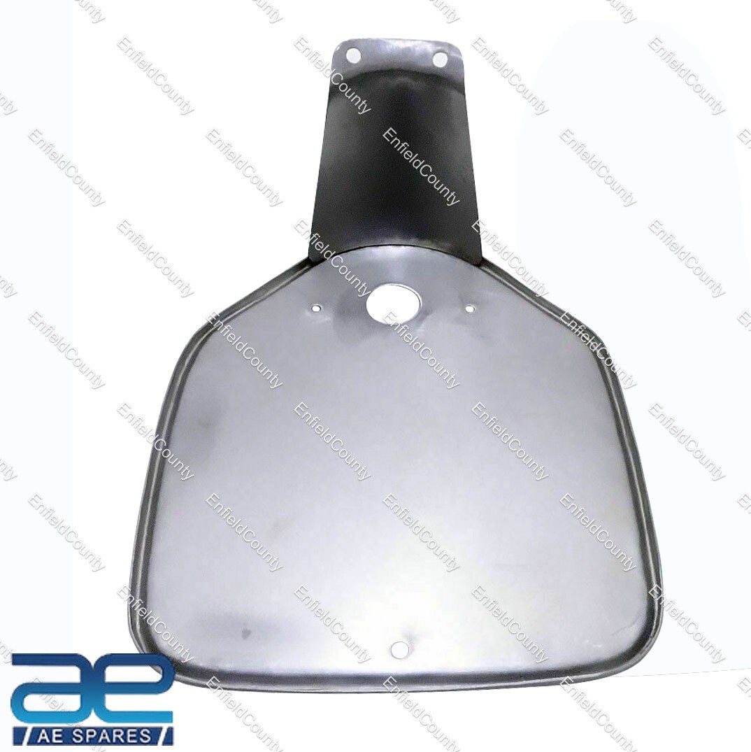 BSA M20 REAR MUDGUARD NUMBER PLATE RAW STEEL 