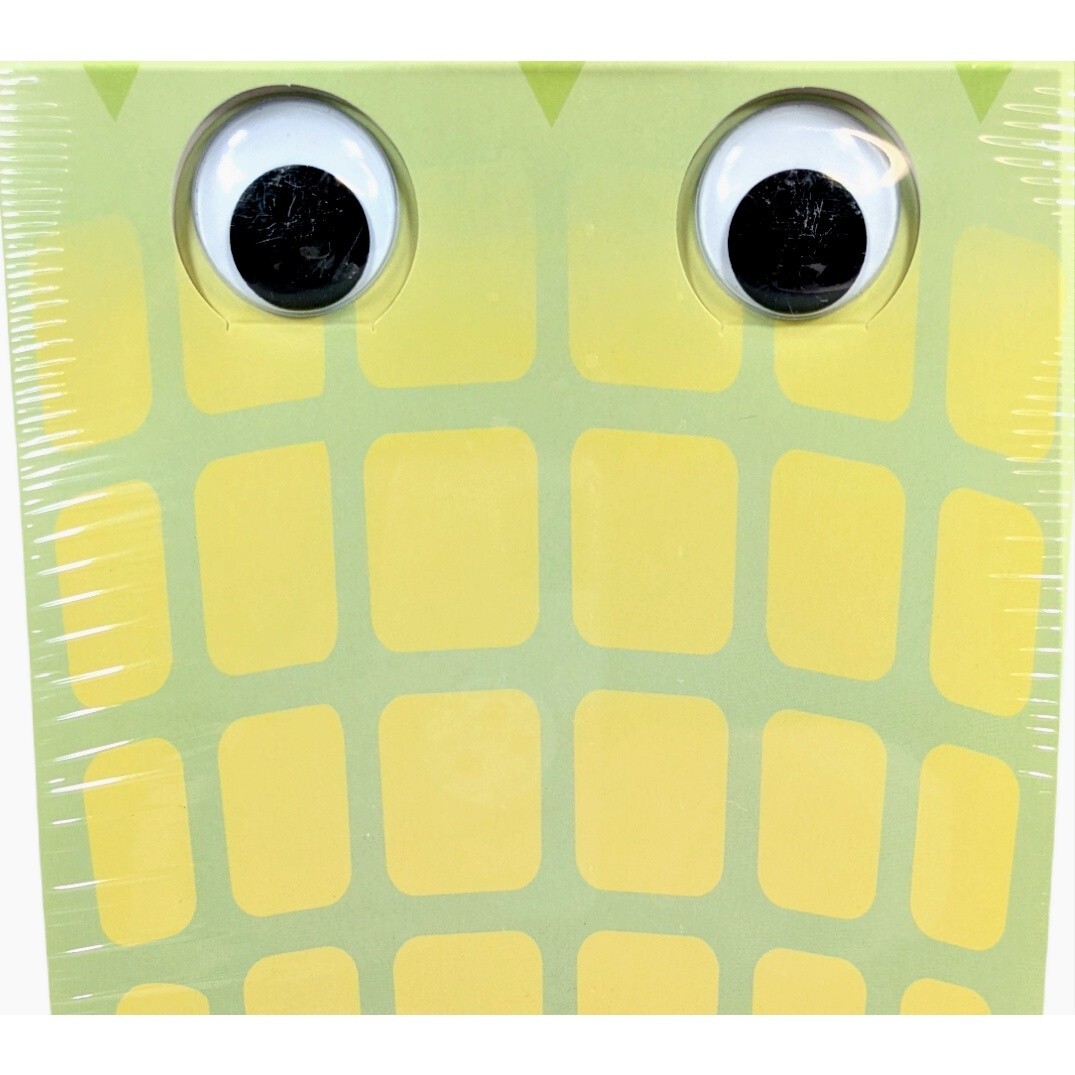 Hallmark Gift Box Green Crocodile Fun Zip Childrens Baby Present Box Self Seal
