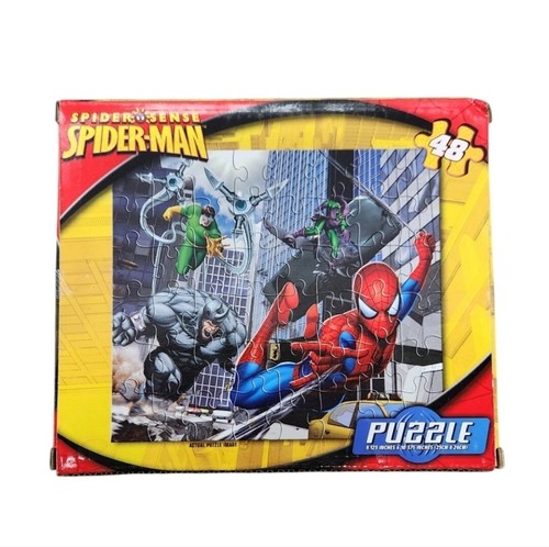 2010 Marvel Spider-Man Spider-Sense 48pc Puzzle New | eBay