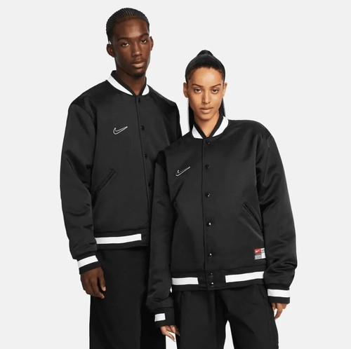 NIKE Varsity Jacket S ブラック ジャケット Nike Varsity Black Baseball Jacket | Zumiez