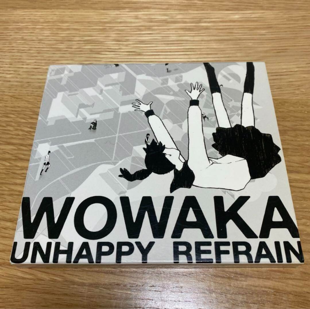 WOWAKA UNHAPPY REFRAIN CD ステッカー付き wowaka CD Album UNHAPPY REFRAIN w/ slipcase & sticker