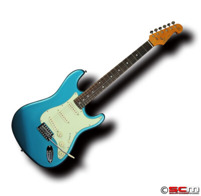 Essex SX VES62LPB LAKE PLACID BLUE SC Style Electric Guitar