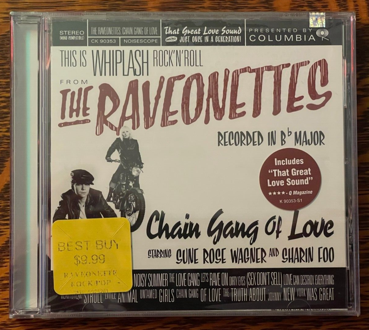 SEALED~CD~ THE RAVENETTES~2003~THIS IS WHIPLASH ROCK 'N