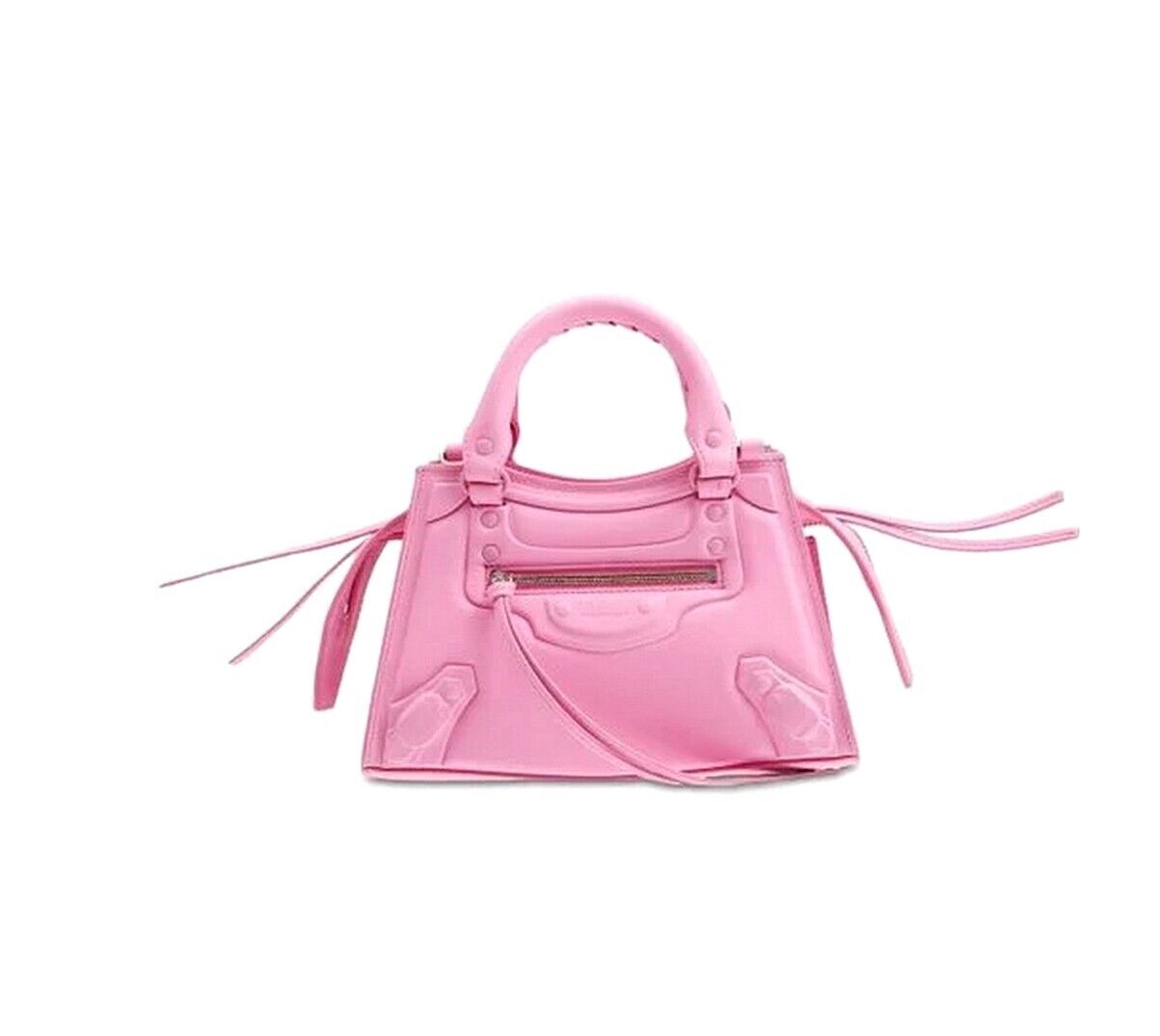 BALENCIAGA Mini Neo Classic Hardware City Rose Berlingot BALENCIAGA Mini Neo Classic Hardware City Rose Berlingot