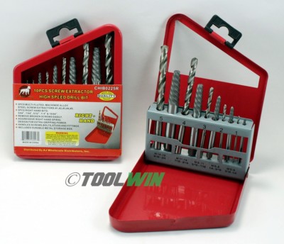 29pc Drill Bit Magnum Jobber Drill Set Tri-Flat Professional Tool Huot USA Box