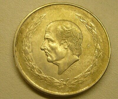 1953 Mexico 5 Peso Silver Coin