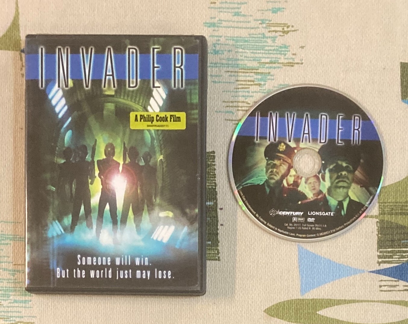 Invader DVD 1992 Sci-Fi Philip J. Cook | eBay