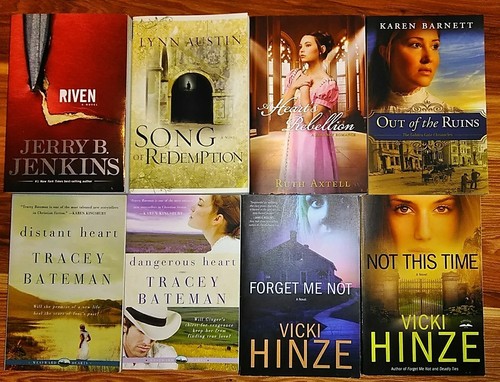 HUGE LOT of New/Used Christian Fiction Over 1100 Titles Kingsbury Blackstock etc