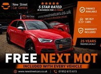 2014 Audi S3 2.0 TFSI S Tronic quattro Euro 6 (s/s) 3dr HATCHBACK Petrol Automat