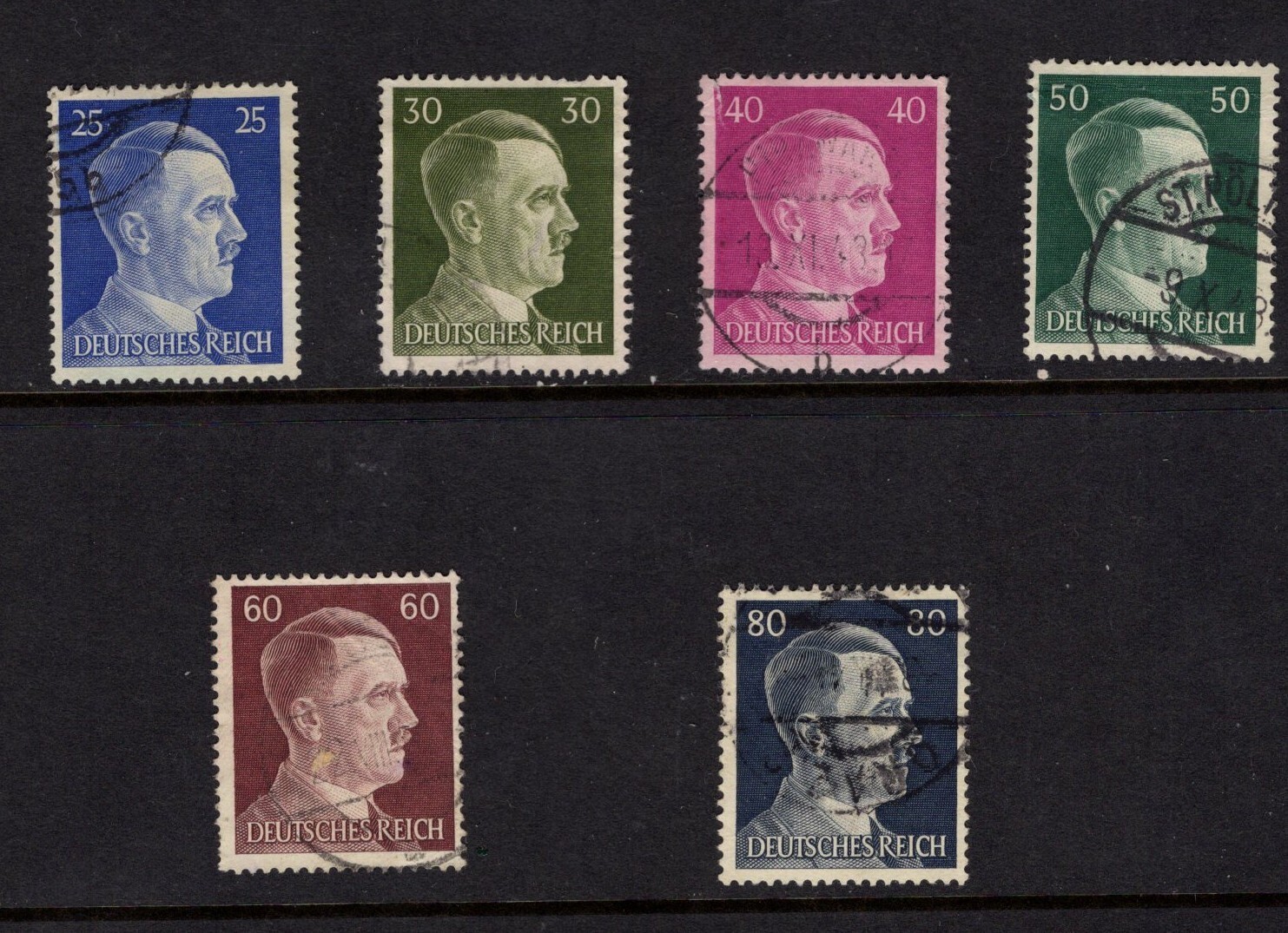 Germany Scott 518 - 521 - Singles. Used. #02 GERM518s6 | eBay