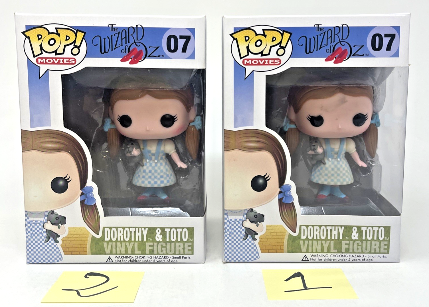 Funko Pop! Movies Dorothy & Toto #07 The Wizard Of Oz Vinyl