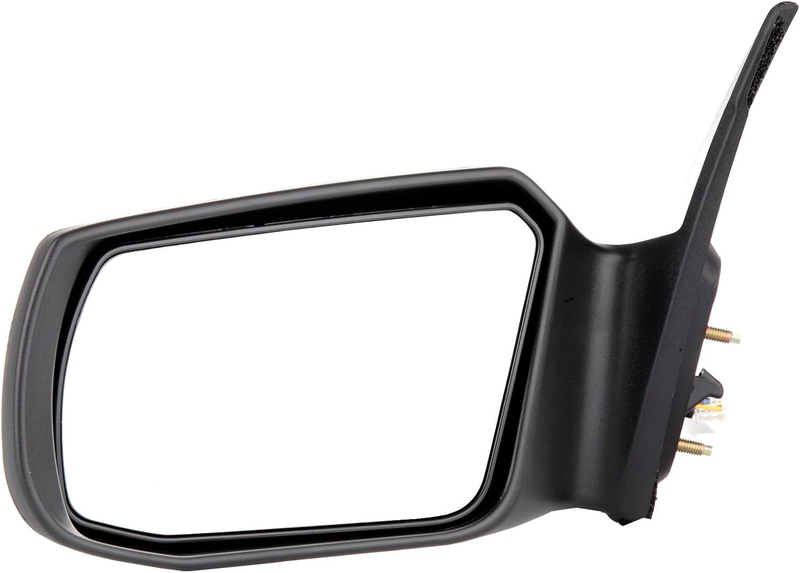 Black Left Side Mirror For 2007-2012 Nissan Altima Smooth Mirror Glass Non-Fold
