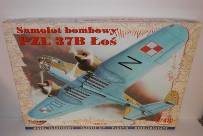 Mirage Hobby 1:48 Samolot Bombowy PZL 37B LOS 48132