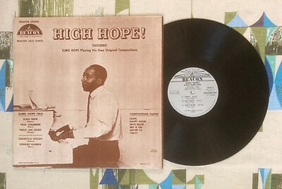 Elmo Hope Trio LP High Hopes! Paul Chambers Philly Joe Jones VG+/M-