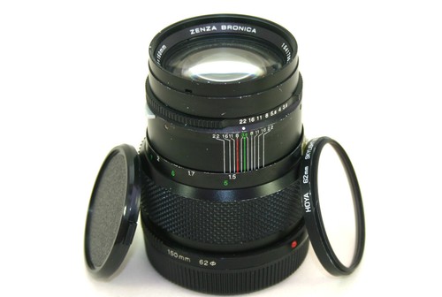Zenza Bronica S2 75mm F2.8 lens c/w helicoid focusing ring near