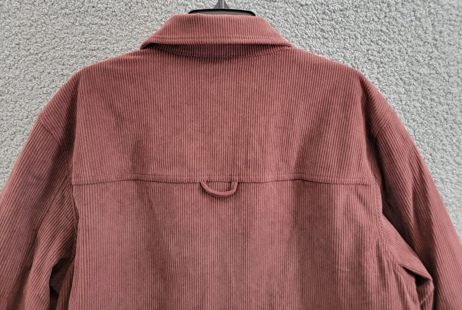 BASS OUTDOOR Relaxed Fit Corduroy Shirt Jacket Men's M Rum Raisin Point Collar - Picture 6 of 19