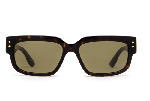 GUCCI GUCCI GG1218S-002 HAVANA HAVANA GREEN/ SUNGLASSES