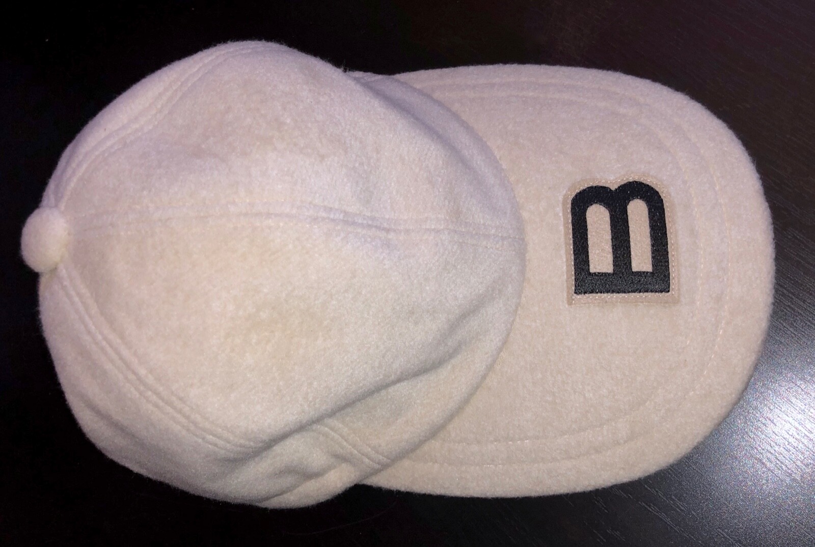 BALENCIAGA Baseball Cap - Cream Color - No Flaws - Vintage - Authentic - Rare