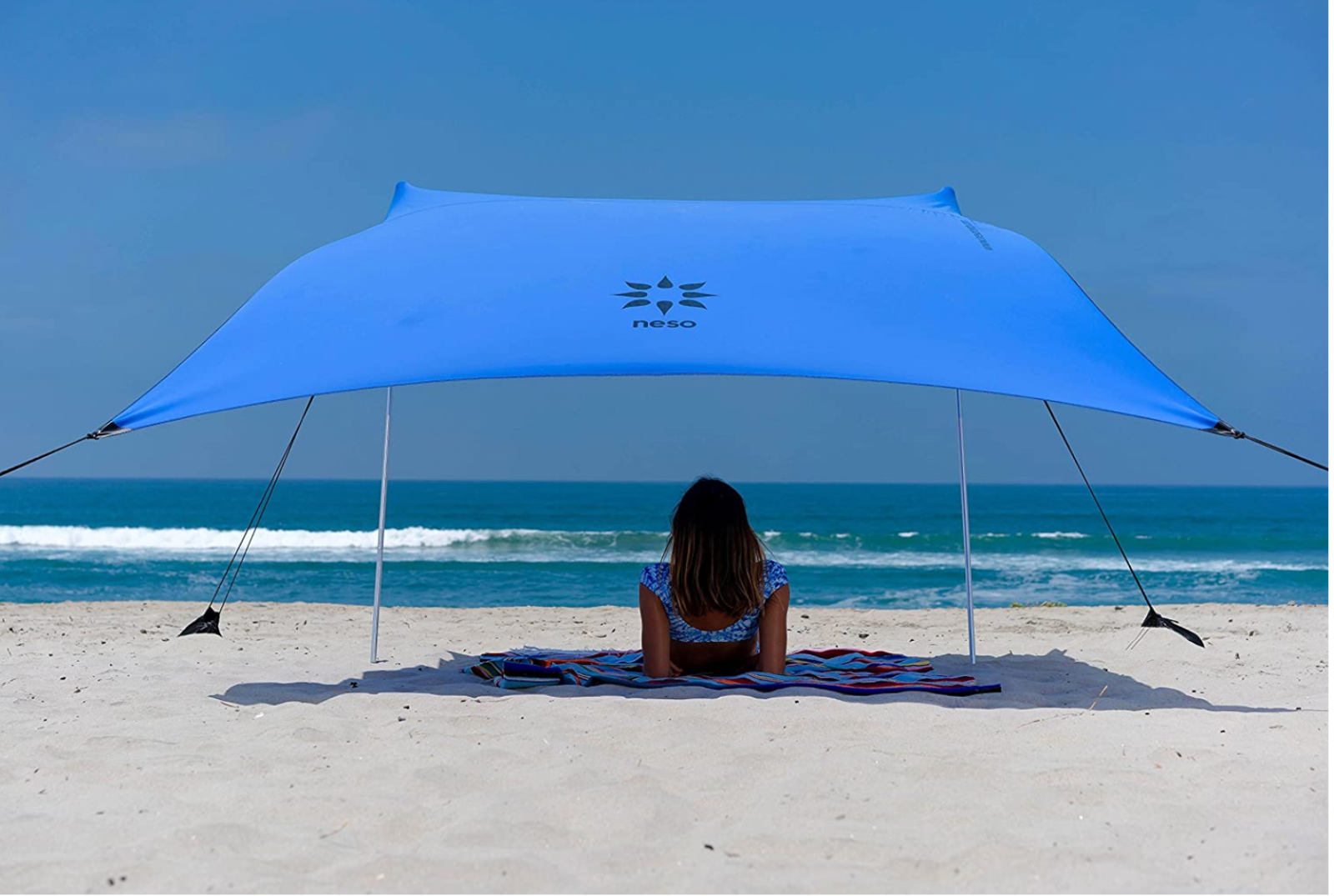 Below sunshade