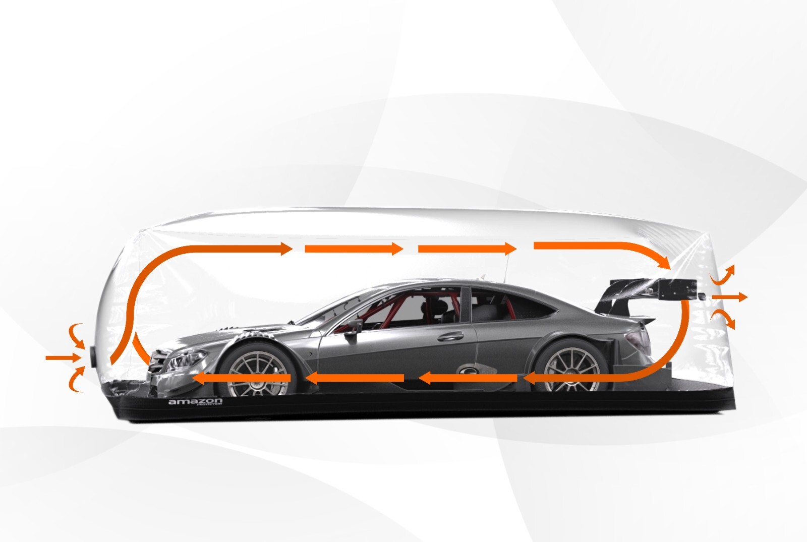 Capsule Car Bubble Cover For Chevy Chevrolet Corvette C1 C2 C3 C4 C5  C6 C7 C8