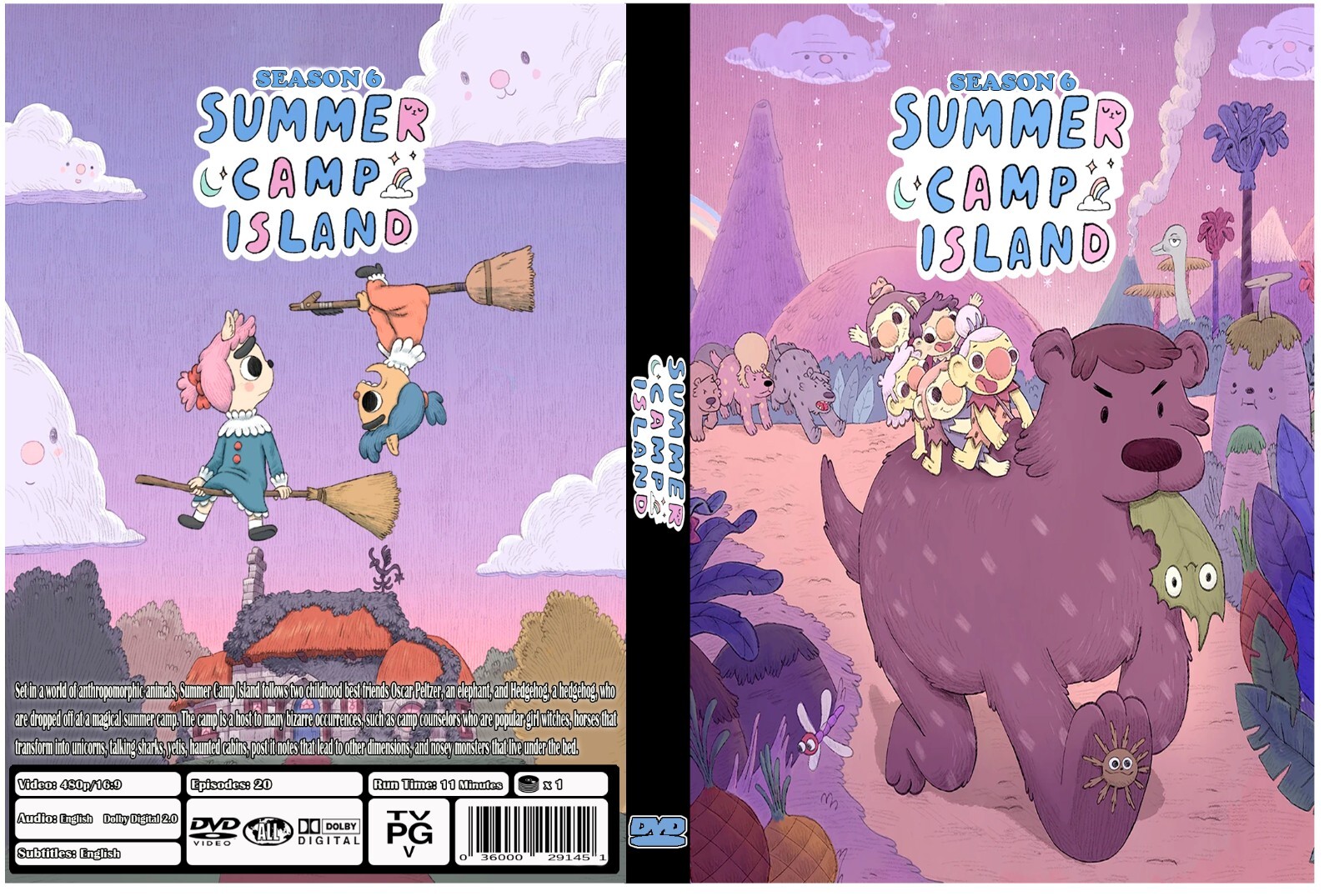 Summer Camp Island Animated Series Season 6 Episodes 1-20 English 