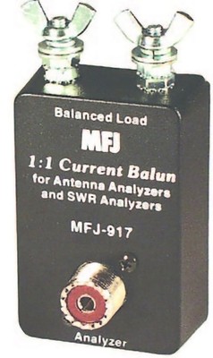 MFJ-917 HF (1.8 - 30MHz) 1:1 Current Balun for SWR and Antenna Analyzers. Buy it now for 44.4