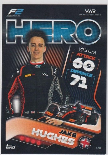 2022 Topps F1 Turbo Attax - Jake Hughes #120