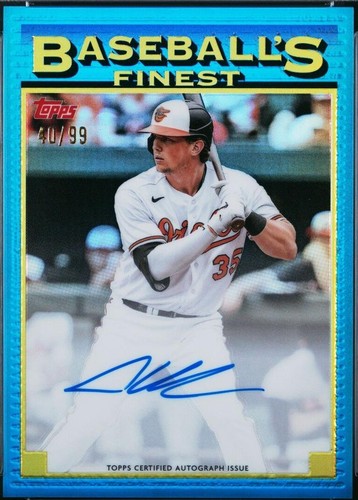 2024 Topps Finest - Adley Rutschman #93A-AR