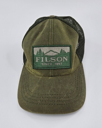 CC FILSON Logger Patch Mesh Back - Tin Cloth - Otter Green