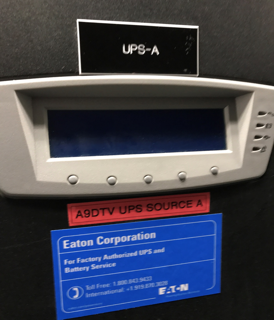 '08 Eaton Powerware 9395-550 550KVA 480/480v UPS with Battery Cabinets