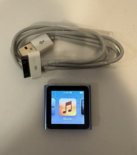 Apple iPod nano 第6世代 16GB ブルー Apple iPod nano - 16GB Blue | Sweetwater