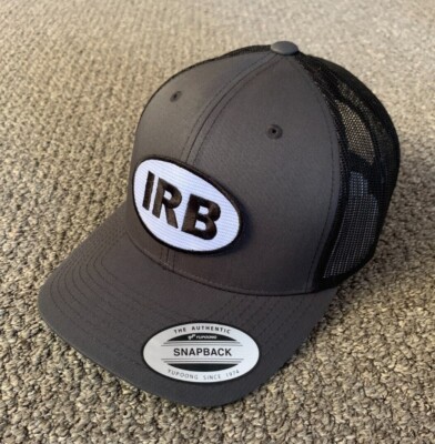 IRB Hat Indian Rocks Beach Snapback Trucker Mesh Cap Locally Handcrafted Florida