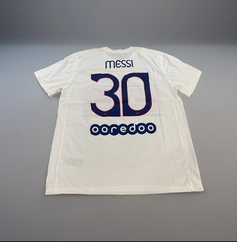 パリサンジェルマン メッシ 30番 PSG シャツ Nike XL 2021/22 PSG Away UCL Jersey #30 Messi XL Nike Soccer Paris