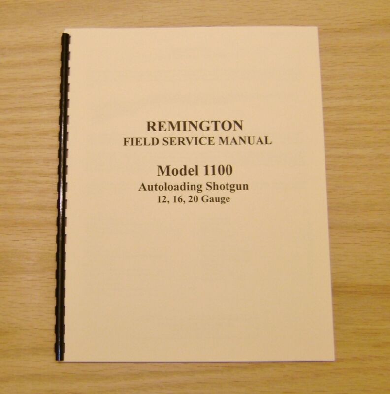 Remington Model 1100 Field Service Manual - Gunsmith -  Repair - #28