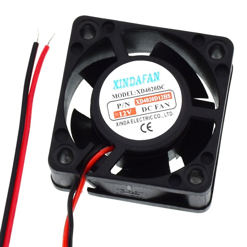 Xinda Miniatur LÃ¼Fter, 40 X 40 X 20 Mm, 12 V / Dc, Mini Ventilator Zum Einbau