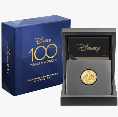 新入荷【希少】アメリカ合衆国【祝】Disney 100 ディズニー　貨幣シリーズ わずか100点のみ！大型100ドル公式記念金貨＜ディズニー創立100